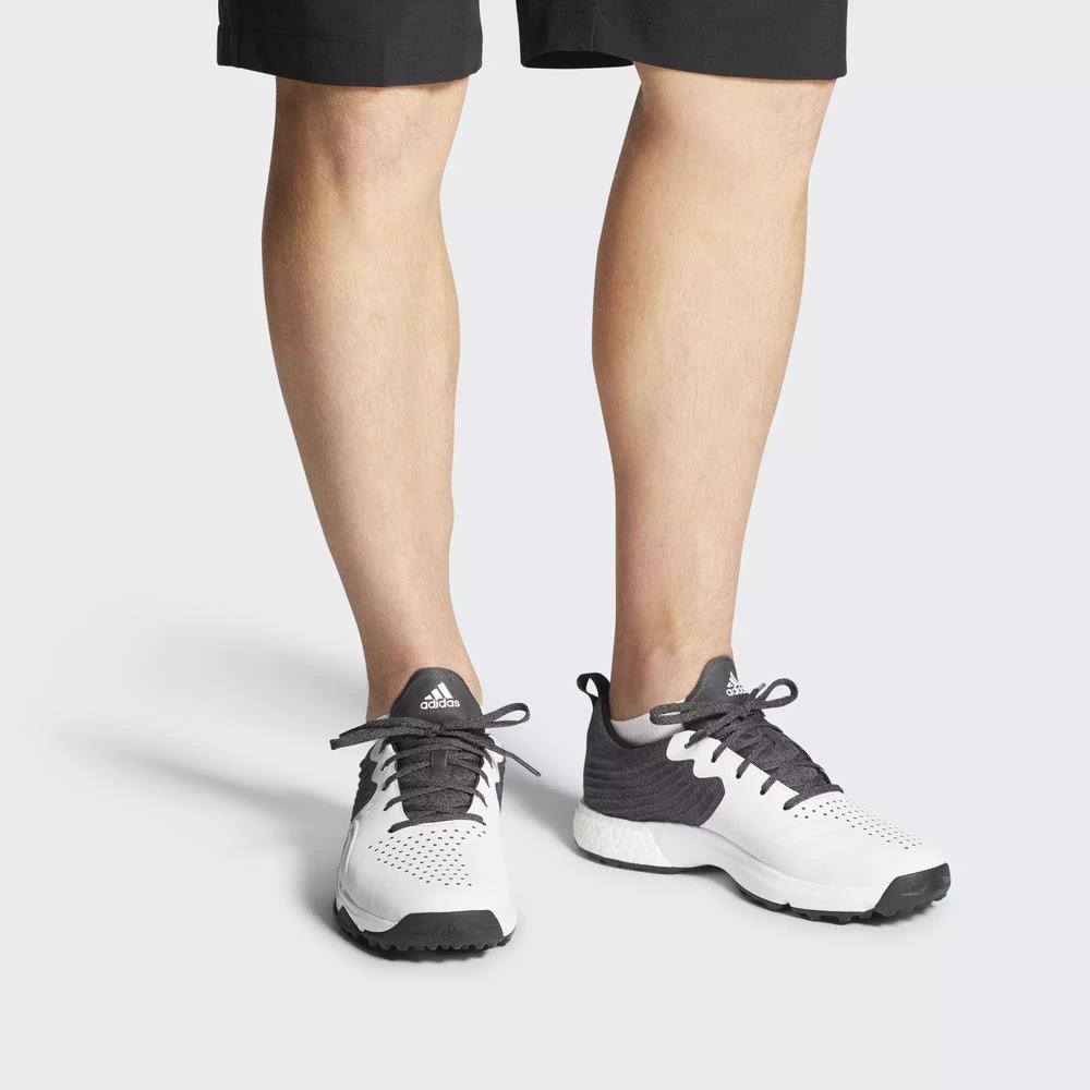 Adidas Adipower 4orged S Tenis De Golf Negros Para Hombre (MX-80361)